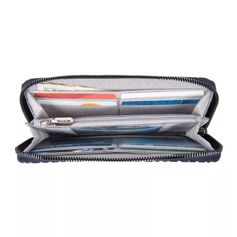 Travelon RFID Blocking Zip Wallet bag